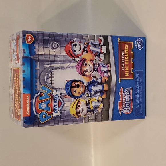 Paw Patrol Rescue Knights BLIND BOX Mini Figures with Castle Tower Container - Picture 3 of 7